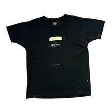 Load image into Gallery viewer, GUINNESS DRAUGHT "...By Night" Beer Logo Spellout Graphic Cotton T-Shirt