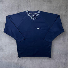 Load image into Gallery viewer, Vintage Pony Classic Embroidered Mini Logo Sports Navy Blue Sweatshirt