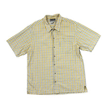 Load image into Gallery viewer, COLUMBIA SPORTSWEAR "XCO" Textured Plaid Check Short Sleeve Cotton Shirt
