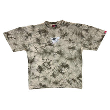 Load image into Gallery viewer, Early 00's SALTROCK Surfer Logo Spellout Graphic Brown Tie Dye T-Shirt