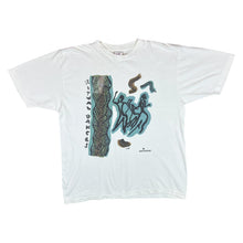 Load image into Gallery viewer, Vintage New Primitive RITUAL DANCING Spellout Graphic White T-Shirt