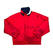 Load image into Gallery viewer, Vintage TOMMY HILFIGER Classic Embroidered Logo Spellout Down Feather Fill Padded Puffer Jacket Coat