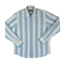Load image into Gallery viewer, BOSS Hugo Boss Classic Multi Striped Long Sleeve Cotton Dress Shirt