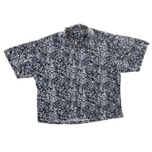 Load image into Gallery viewer, Vintage Dockers Floral Abstract Patterned Linen Rayon Blend Short Sleeve Shirt
