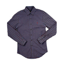 Load image into Gallery viewer, RALPH LAUREN &quot;Slim Fit&quot; 100% Cotton Stretch Plaid Check Long Sleeve Button-Up Shirt

