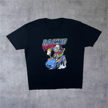 Load image into Gallery viewer, Racing Freak Impulse Wear Gothic Biker Flaming Muscle Car Cartoon Graphic T-Shirt