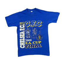 Load image into Gallery viewer, Vintage Screen Stars CHELSEA FC "2000 F.A. Cup Final" Football Souvenir Graphic Single Stitch T-Shirt