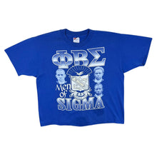 Load image into Gallery viewer, Vintage Hanes (1994) MEN OF SIGMA Phi Beta Sigma Graphic Single Stitch T-Shirt
