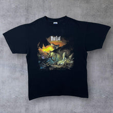 Load image into Gallery viewer, Meat Loaf (2007) "Bat Out Of Hell III Three Bats Tour" Music Graphic Black T-Shirt