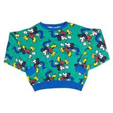 Load image into Gallery viewer, Vintage Mickey & Co. DISNEY Mickey Mouse All-Over Print Boxy Crewneck Sweatshirt
