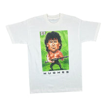 Load image into Gallery viewer, Vintage 90's Screen Stars MARK HUGHES "As Rambo" Football Caricature Graphic Single Stitch T-Shirt