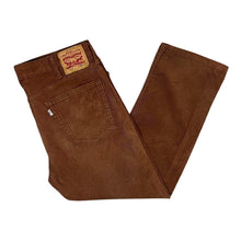 Load image into Gallery viewer, LEVI'S 514 Classic Brown Tan Corduroy Cord Straight Leg Trousers