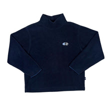 Load image into Gallery viewer, Vintage QUIKSILVER Embroidered Mini Logo Surfer Skater Mock High Neck Fleece Sweatshirt