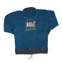 Load image into Gallery viewer, Vintage 90's KUPFERKESSEL Souvenir Embroidered Spellout 1/4 Zip Fleece Sweatshirt