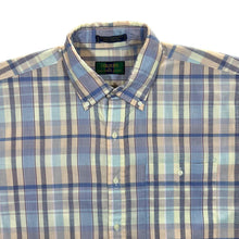 Load image into Gallery viewer, Vintage Colours By Alexander Julian Multi Plaid Check Short Sleeve Button-Up Shirt