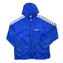 Load image into Gallery viewer, Vintage 90's KAPPA Made In Italy Tape Sleeve Lightweight Hooded Cagoule Windbreaker Jacket
