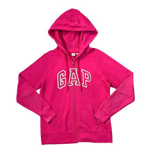 Load image into Gallery viewer, GAP Classic Embroidered Big Logo Spellout Zip Hoodie