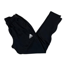 Load image into Gallery viewer, ADIDAS Climalite Classic Mini Logo Black Straight Cuff Tracksuit Bottoms