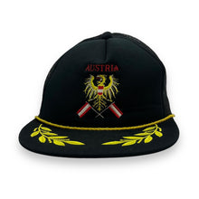 Load image into Gallery viewer, Vintage 90's AUSTRIA Embroidered Souvenir Flag Spellout Mesh Trucker Baseball Cap