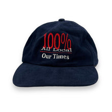 Load image into Gallery viewer, Vintage LOS ANGELES TIMES "100% All Local Our Times" Embroidered Souvenir Baseball Cap