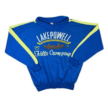 Load image into Gallery viewer, Vintage 90's LAKE POWELL "Hills Campgroup" Souvenir Spellout Graphic Collared Sweatshirt