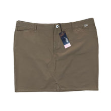 Load image into Gallery viewer, Early 00's ANIMAL Classic Beige Brown Y2K Skater Surfer Hipster Mini Skirt