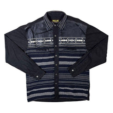 Load image into Gallery viewer, Atlas For Men Aztec Pattern Cowboy Western Flannel Long Sleeve Shirt