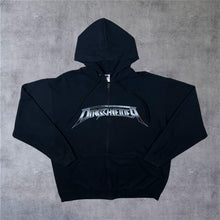 Load image into Gallery viewer, Udo Dirkschneider Accept Heavy Metal Hard Rock Music Band Zip Black Hoodie