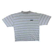 Load image into Gallery viewer, Vintage Sports Line Embroidered Mini Logo Multi Striped Short Sleeve T-Shirt