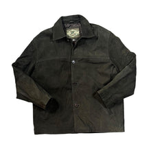 Load image into Gallery viewer, Vintage 90's THE VALI COLLECTION Classic Dark Brown Genuine Real Heavyweight Leather Jacket