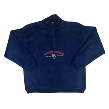 Load image into Gallery viewer, Vintage LEXINGTON "Winter Sports" Embroidered 1/4 Zip Pullover Fleece Sweatshirt