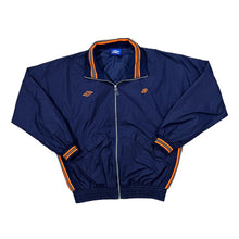Load image into Gallery viewer, Vintage 90's UMBRO Embroidered Mini Logo Striped Trim Windbreaker Bomber Track Jacket