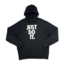 Load image into Gallery viewer, NIKE &quot;Just Do It&quot; Big Swoosh Logo Spellout Graphic Pullover Hoodie
