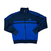 Load image into Gallery viewer, ADIDAS Three Stripe Embroidered Mini Trefoil Logo Tracksuit Jacket