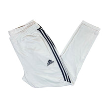 Load image into Gallery viewer, ADIDAS Climacool Three Stripe Mini Logo White Sports Tracksuit Bottoms