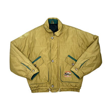Load image into Gallery viewer, Vintage 90's CHALLENGER "1st Team" Embroidered Plane Aviation Padded Bomber Jacket