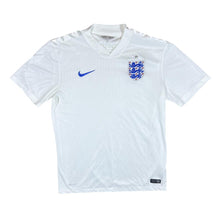 Load image into Gallery viewer, Nike Dri-Fit ENGLAND Football 2014 White Home Jersey Shirt Top