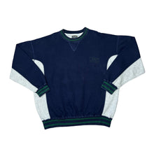 Load image into Gallery viewer, Vintage 90's CHAPS RALPH LAUREN Classic Embroidered Mini Logo Colour Block Crewneck Sweatshirt