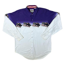 Load image into Gallery viewer, Vintage Cumberland Outfitters Cowboy Western Patterned Long Sleeve Popper Shirt