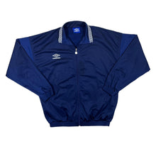 Load image into Gallery viewer, Early 00's UMBRO Embroidered Mini Logo Tape Trim Tracksuit Jacket