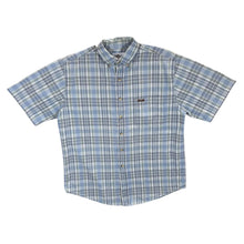 Load image into Gallery viewer, Vintage Carhartt Multi Plaid Check Cotton Short Sleeve Button-Up Shirt