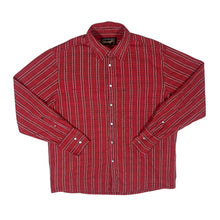 Load image into Gallery viewer, Vintage WRANGLER Western Red Plaid Check Popper Button Long Sleeve Cotton Shirt