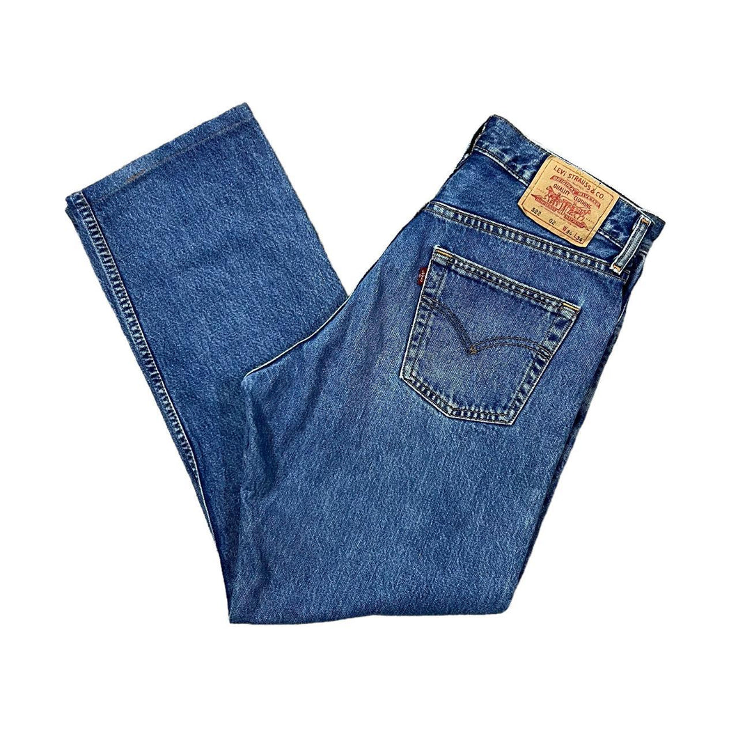LEVI'S 522 Slim Tapered Classic Blue Denim Jeans