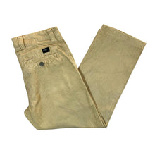 Load image into Gallery viewer, DOCKERS "Comfort Fit" Classic Beige Corduroy Cord Straight Leg Trousers