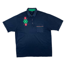 Load image into Gallery viewer, Vintage 90's ST MICHAEL Marks & Spencer Golf Argyle Check Short Sleeve Polo Shirt
