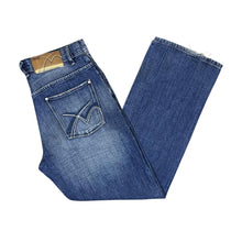 Load image into Gallery viewer, Early 00's MECCA USA Hip Hop Y2K Straight Leg Classic Blue Denim Jeans