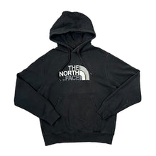 Load image into Gallery viewer, THE NORTH FACE TNF Classic Embroidered Big Logo Spellout Black Pullover Hoodie