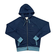 Load image into Gallery viewer, Vintage PENGUIN By Munsingwear Classic Embroidered Mini Logo Navy Blue Zip Hoodie