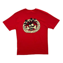Load image into Gallery viewer, STIFFY "Useless Specimen" Surfer Skate Logo Spellout Graphic Red T-Shirt