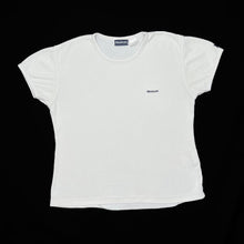 Load image into Gallery viewer, Early 00’s REEBOK ESSENTIALS Embroidered Mini Spellout Ribbed Stretch Cotton T-Shirt